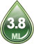 3.8 mL